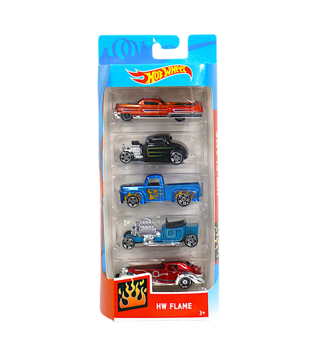 die cast metal car set 5pc