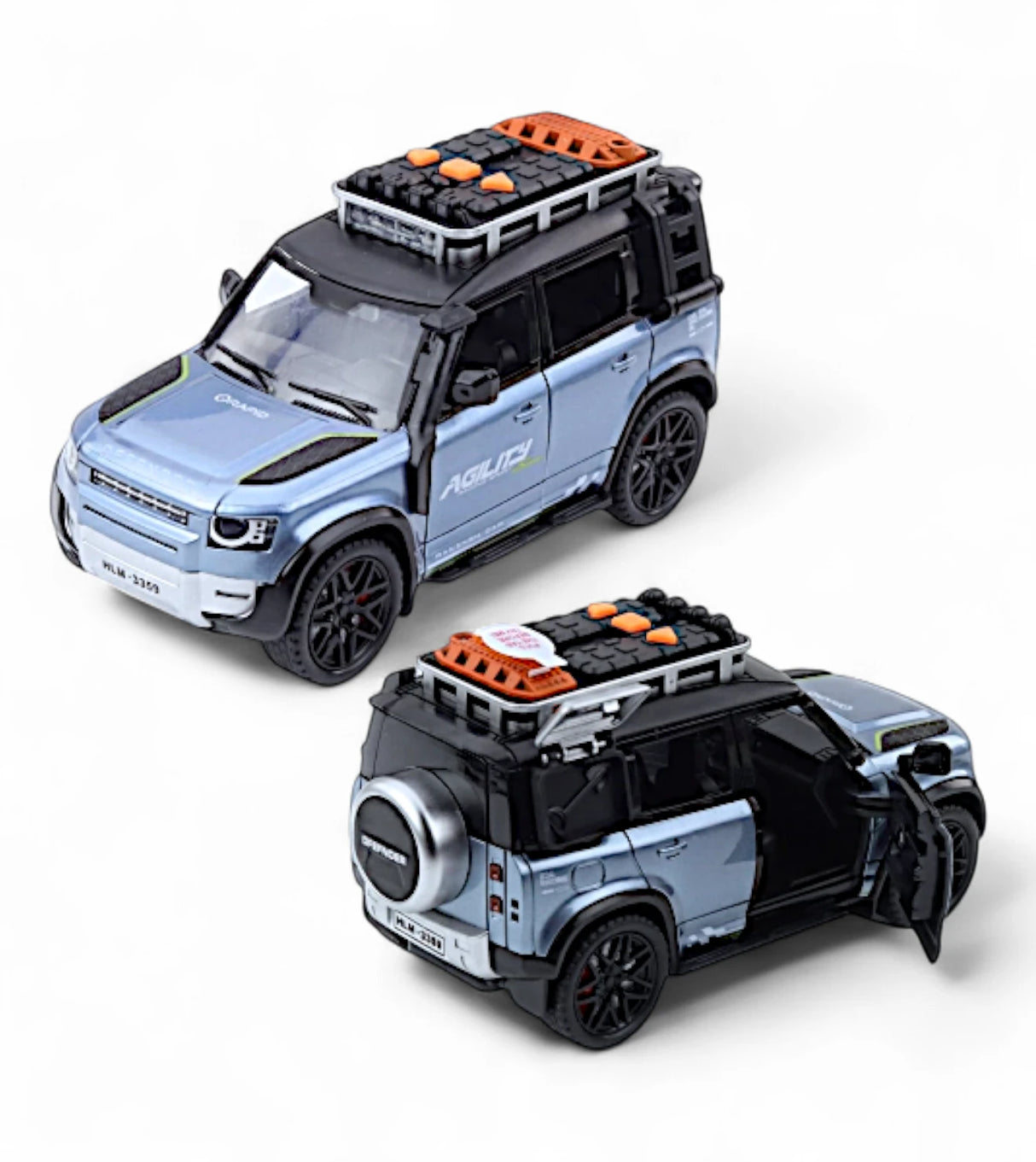 friction jeep defender with music & lights