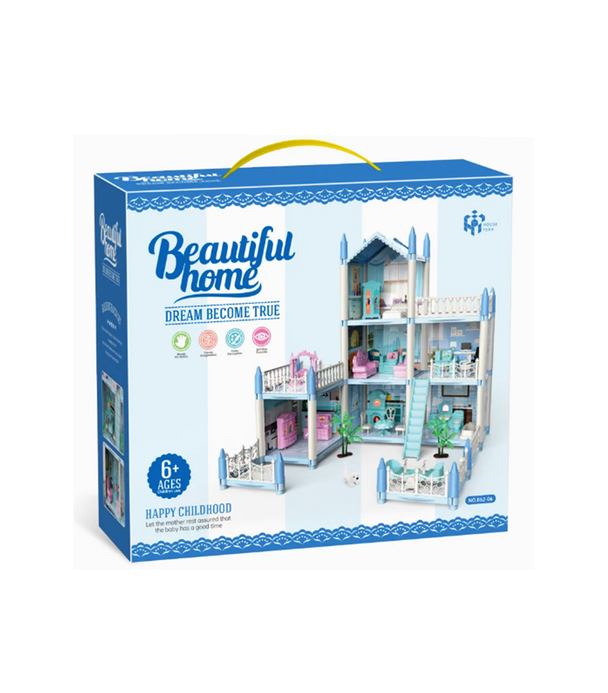 beautiful home doll house 462/862-06