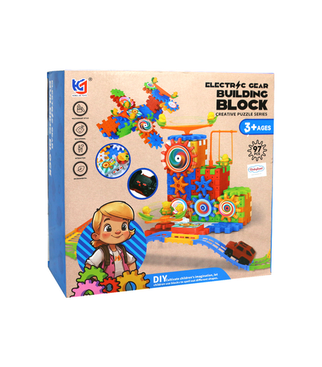 electric gear building block e018