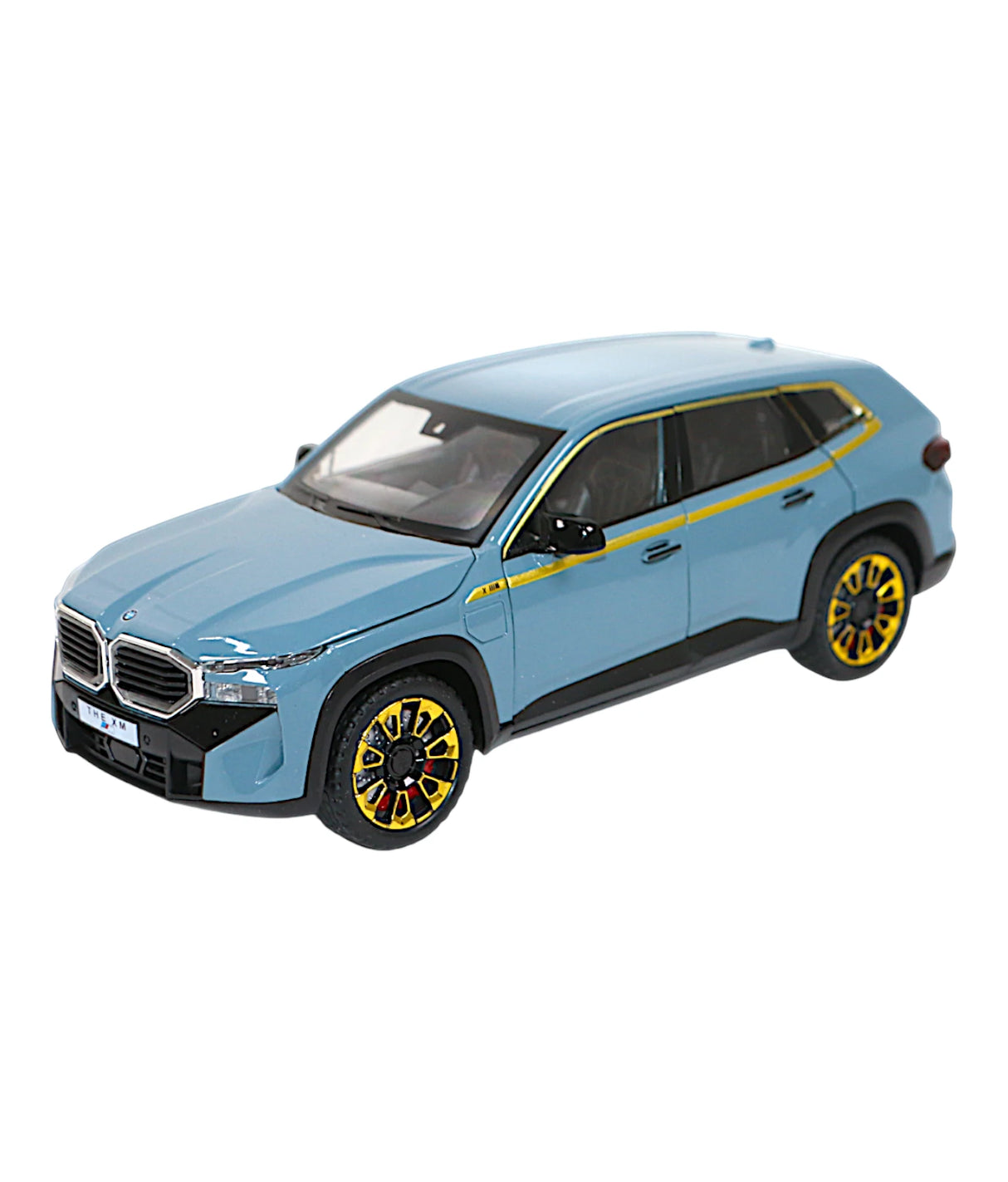 die-cast metal bmw x7 1:24 model with spray , music & lights