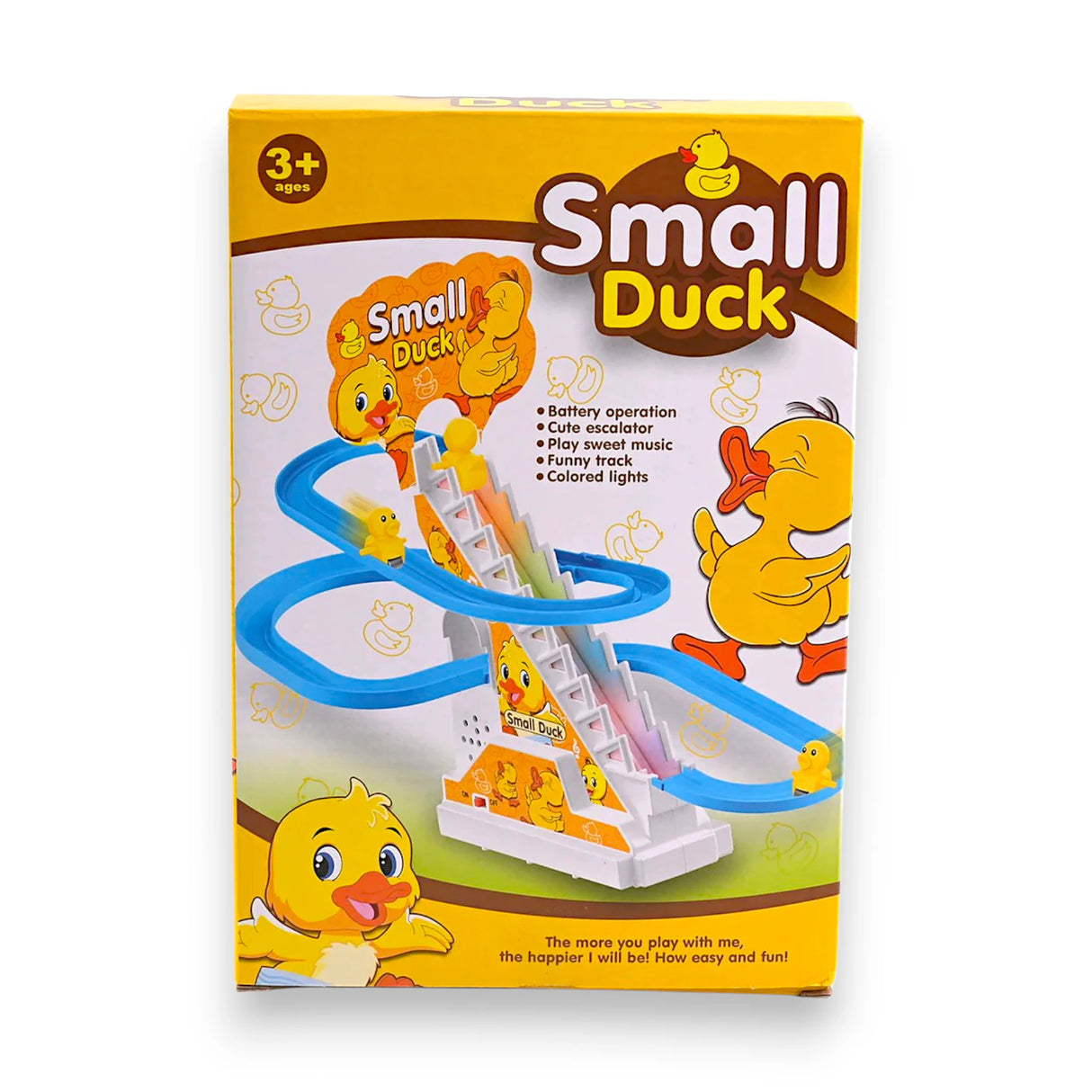 happy duck track set with 9 ducks