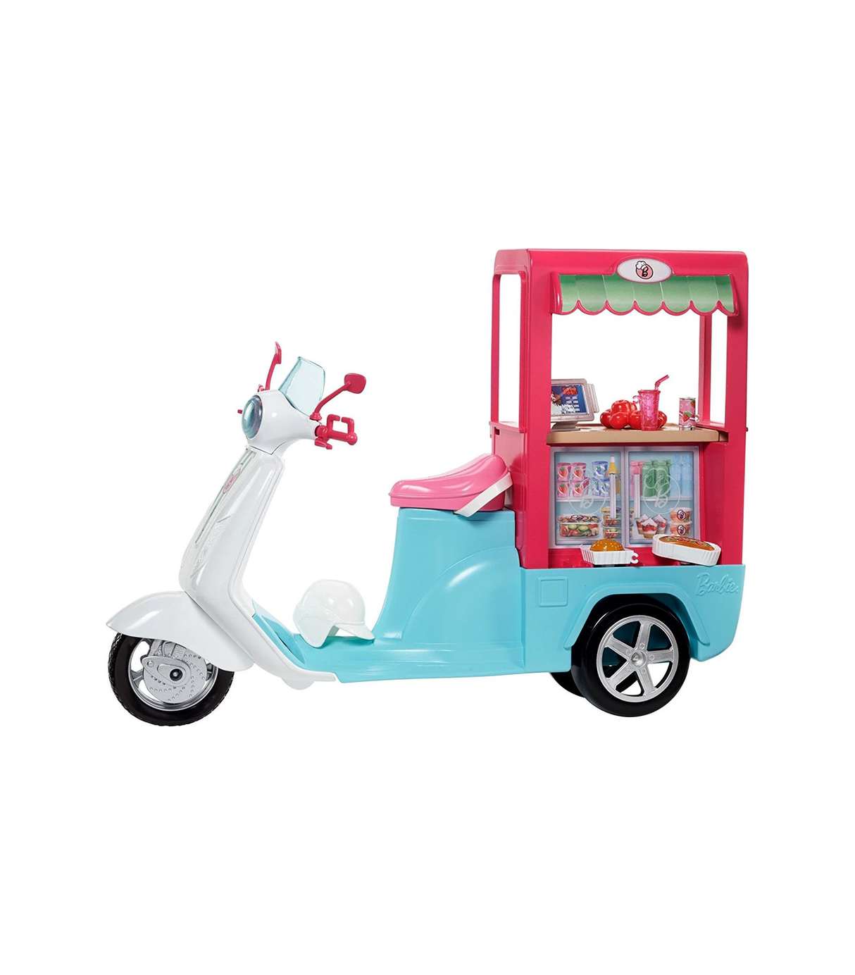 fashion doll with food cart 7755a