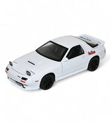 die-cast metal car model mazda rx-7 1:24 with lights & music
