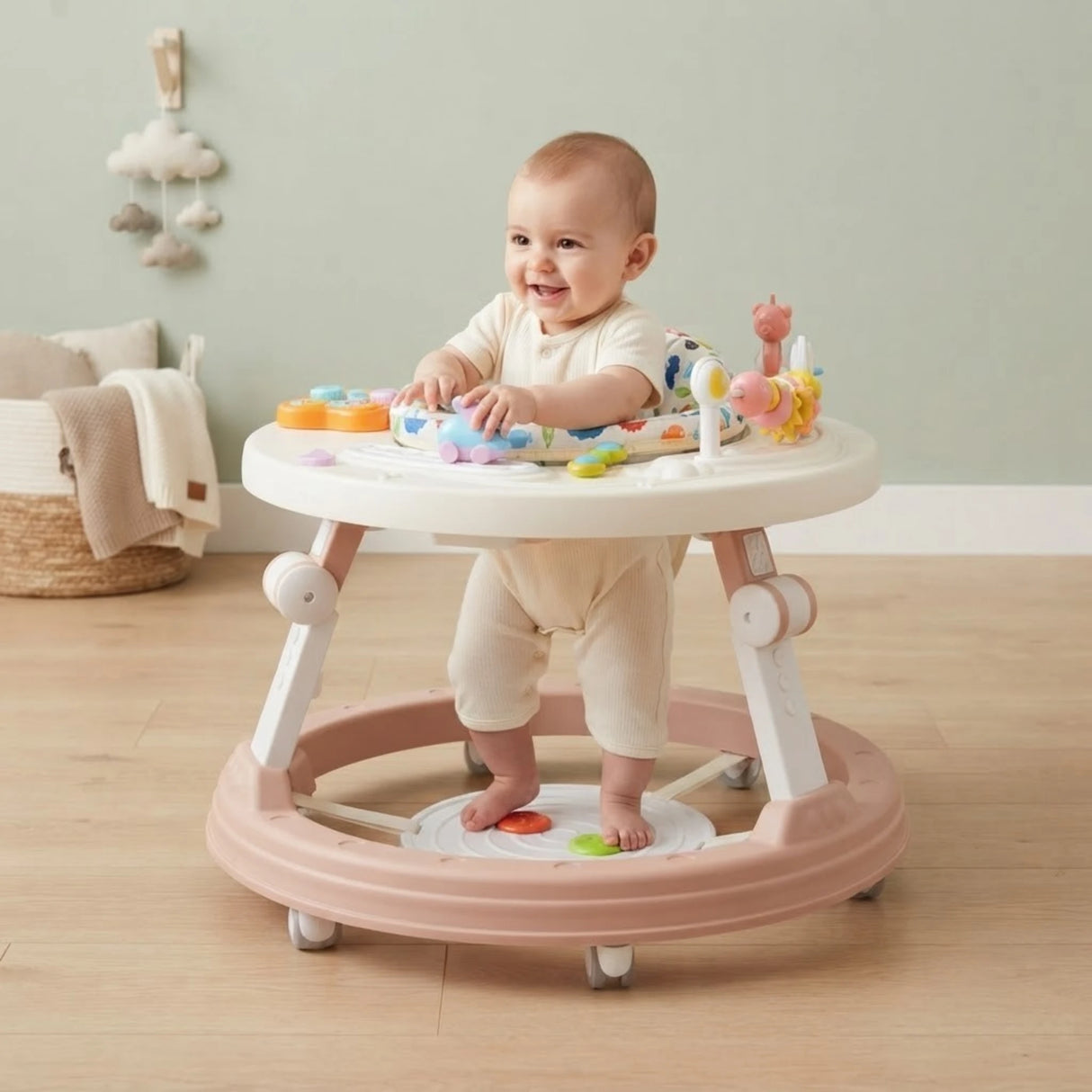 baby walker with foot music china