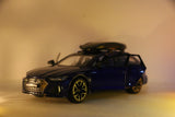 die-cast metal car audi rs6 1:24 1901-280