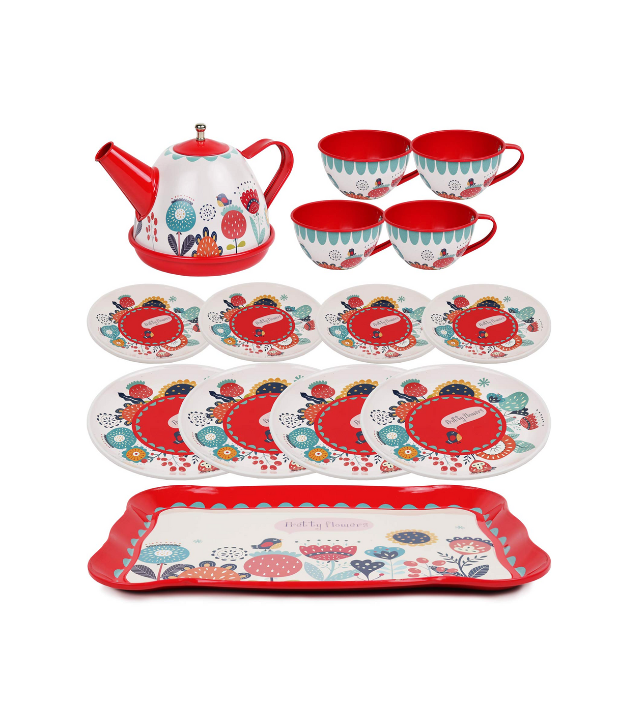 metal tea set 620-f1-3