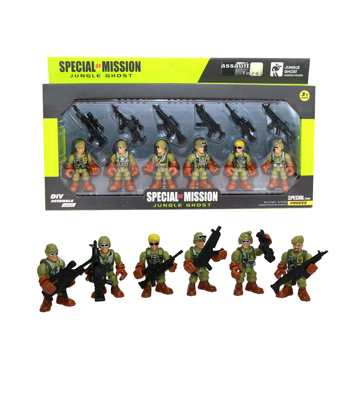 special of mission army set 6pc 5898-d1