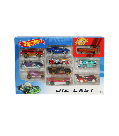 die-cast metal car set 10pc 324-365