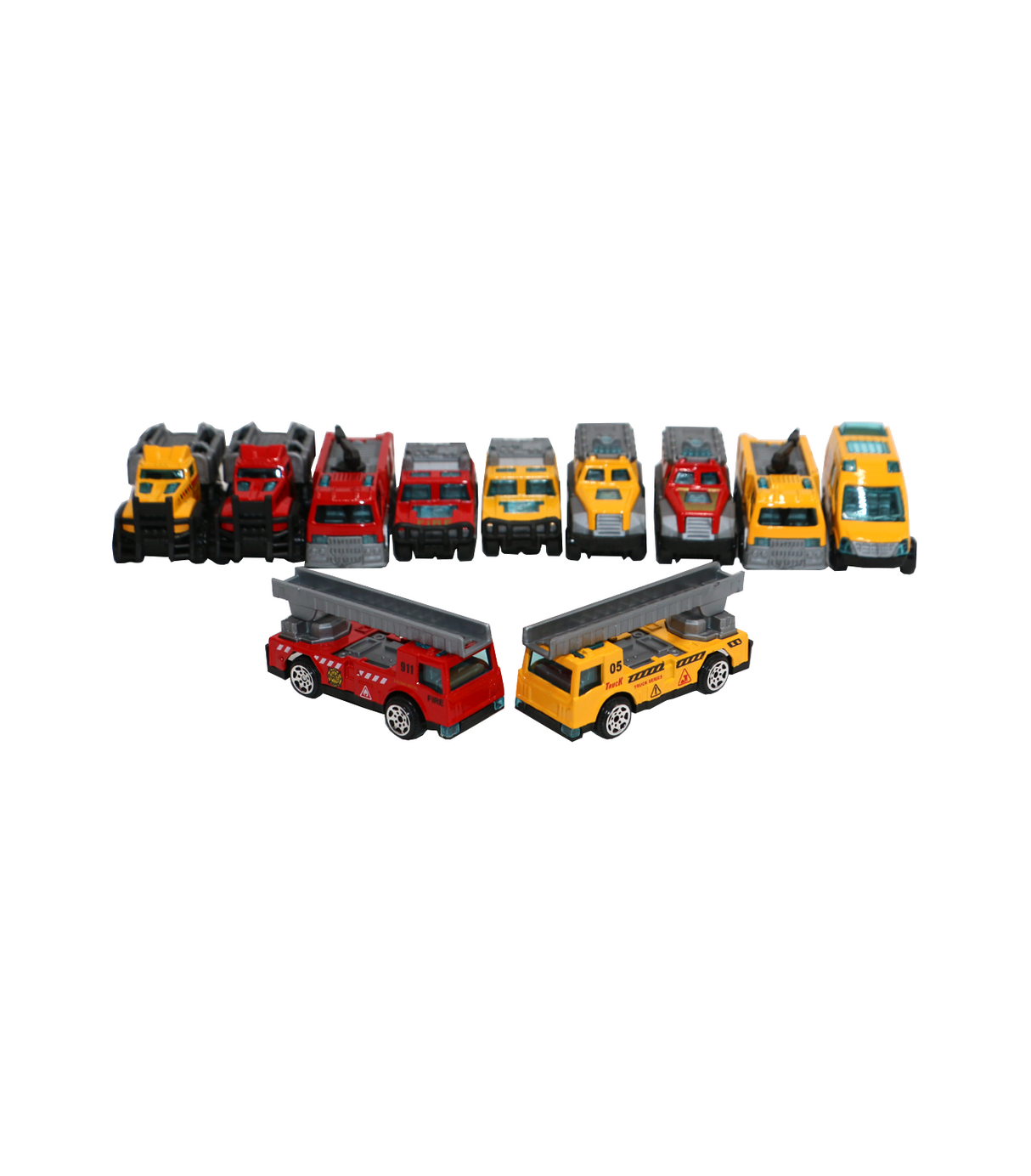 die-cast car set 12pc 234-4