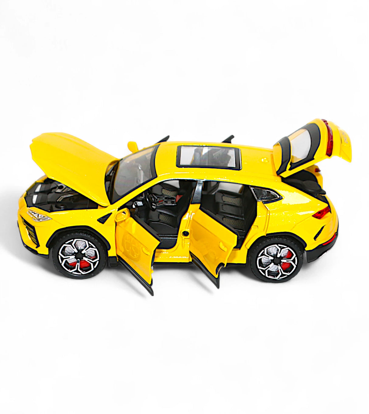 die-cast metal jeep lamborghini urus 1:24 model with music & lights