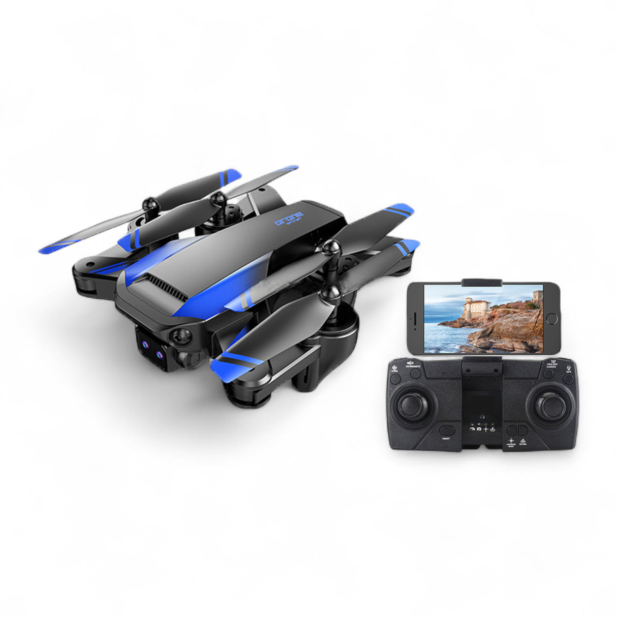 remote control air drone chargeable 360 with dual hd camera adjustable & usb t003