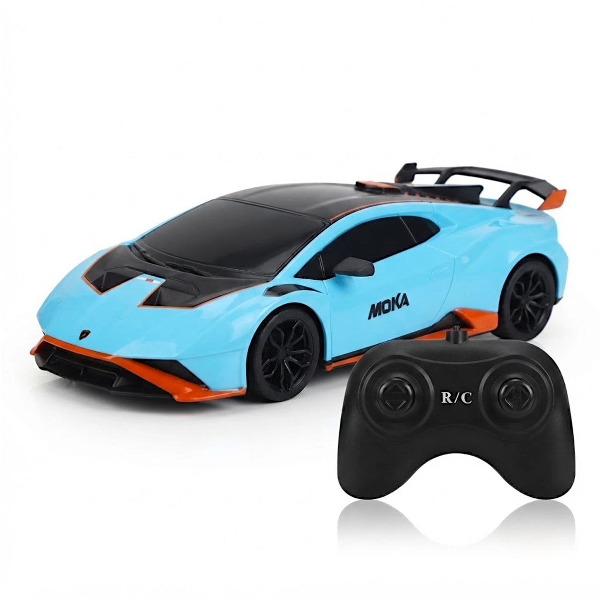 remote control car chargeable with lights & usb