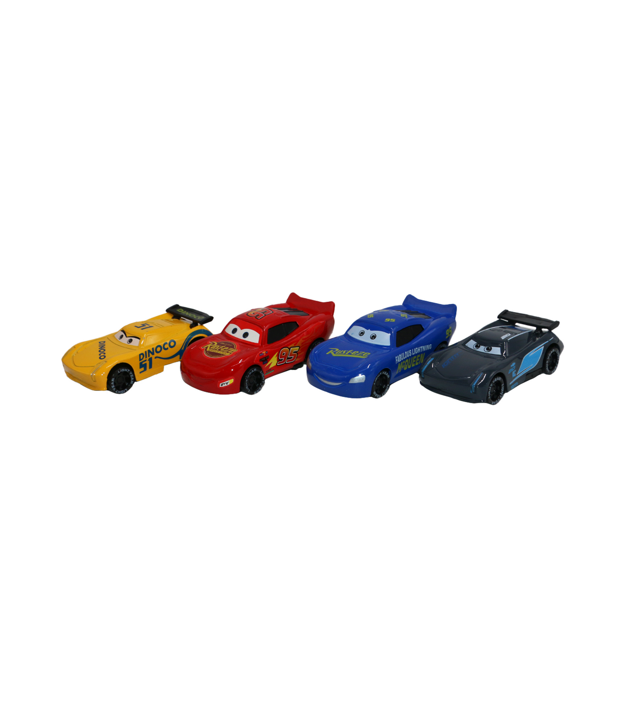 die-cast metal car set 4pc 1312