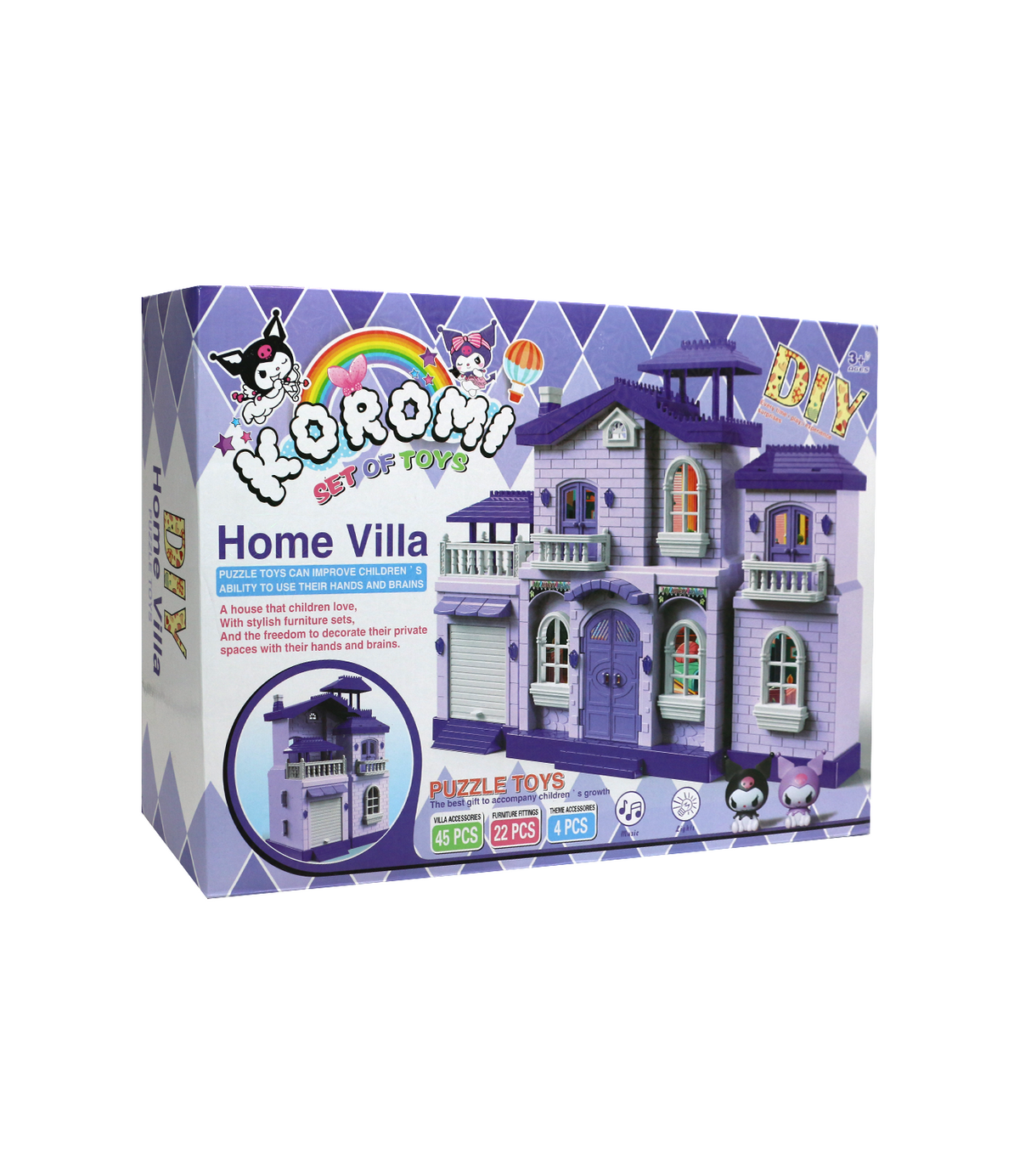 kuromi villa set a286-04a