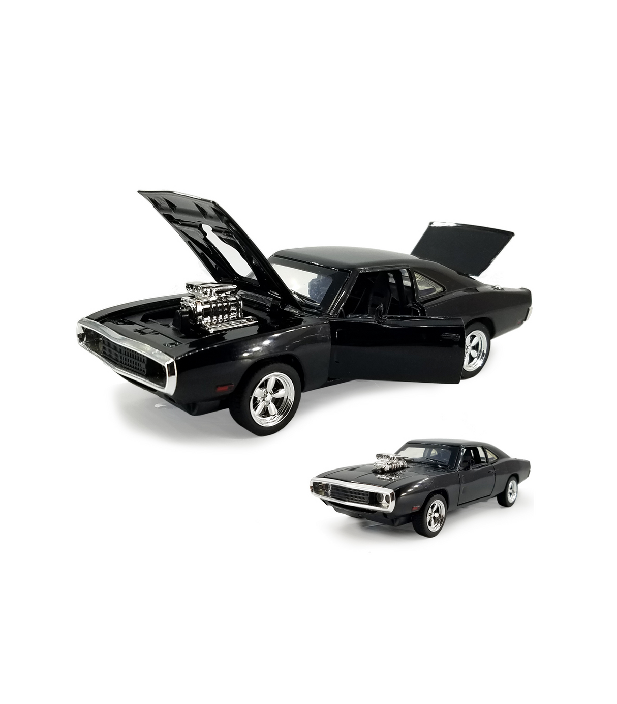 die-cast metal model dodge charger 1:24 dc24333