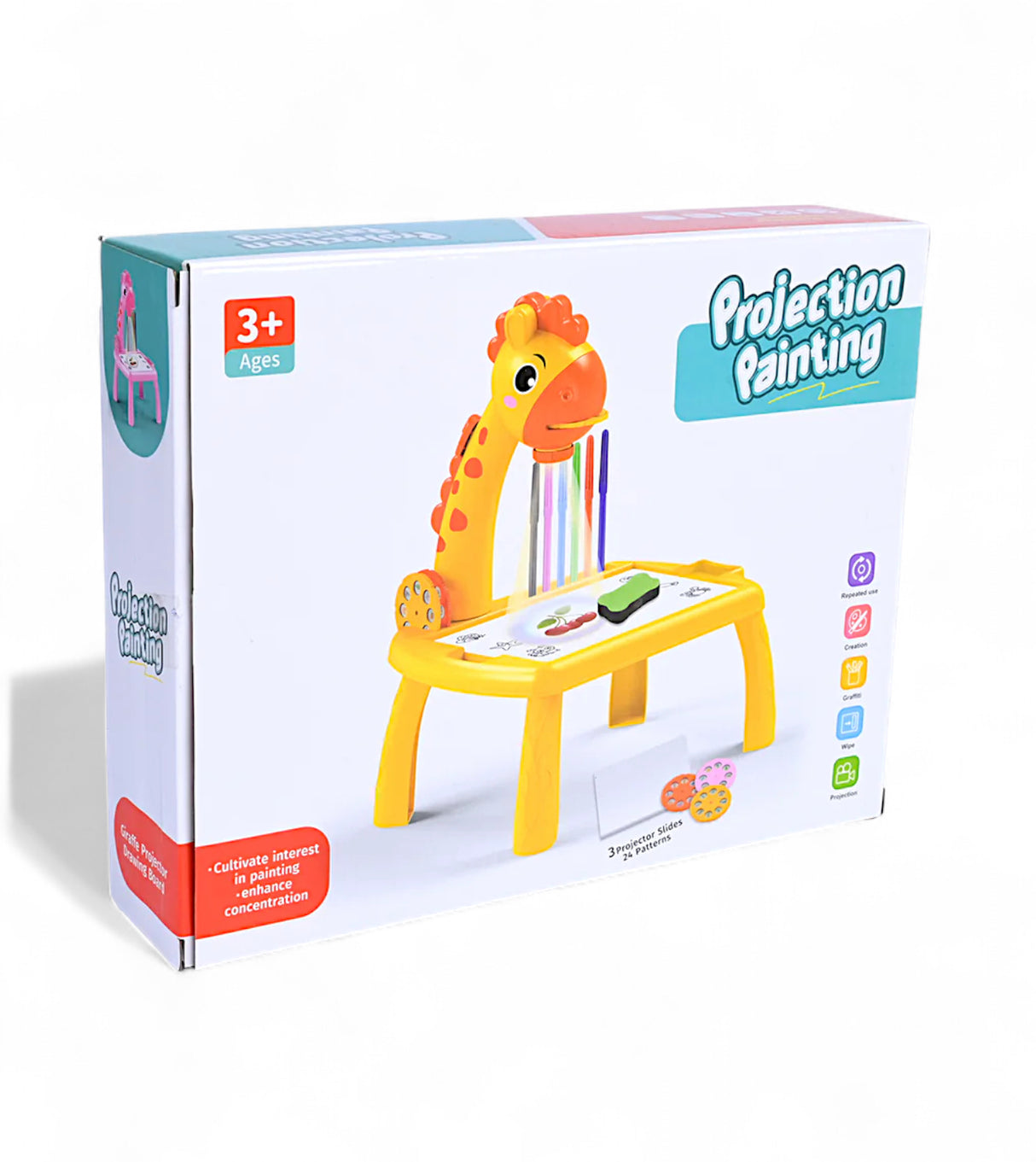 unicorn projection drawing table with music t195