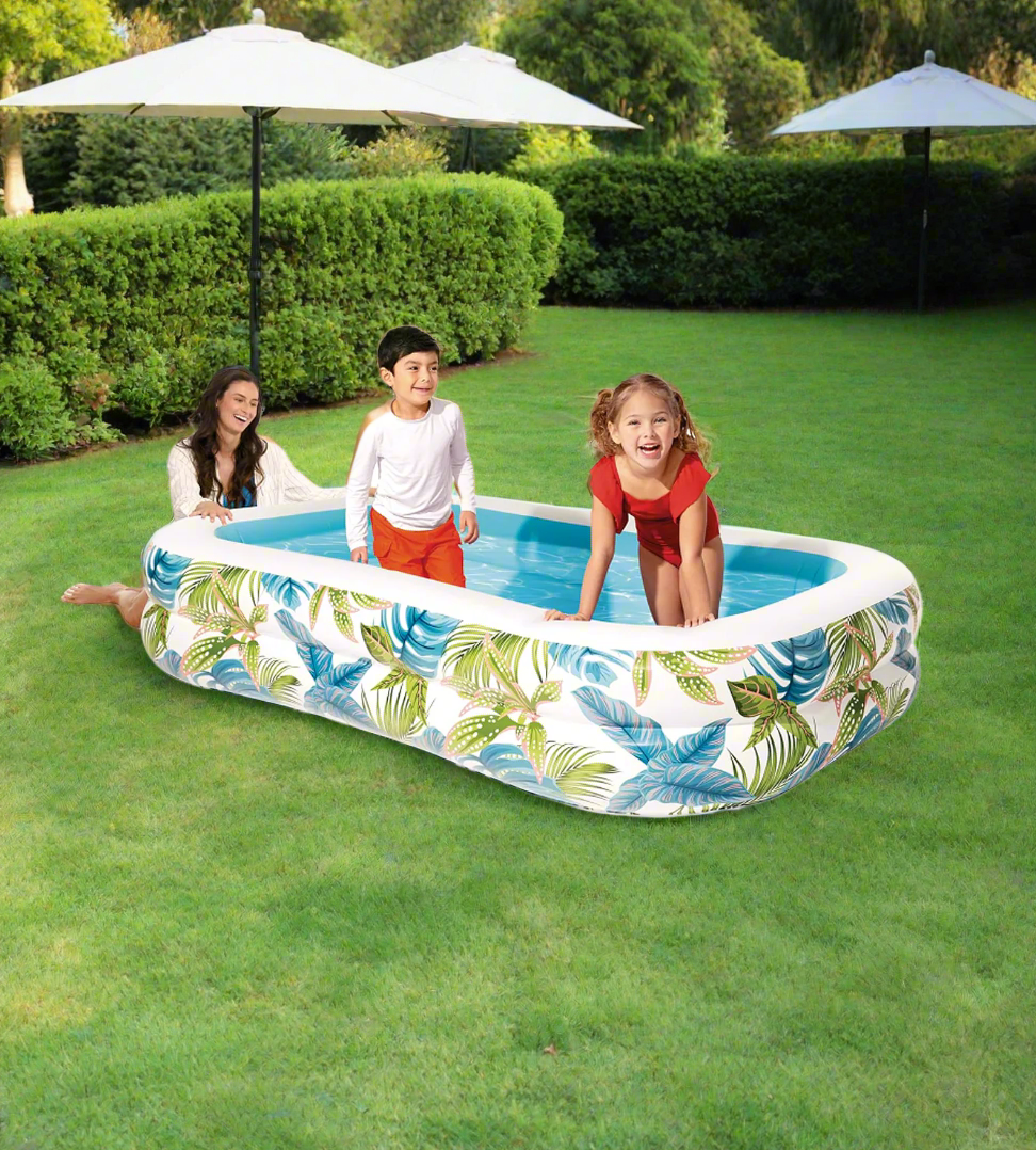 intex rectangular pool 7.6"x5"x19" 57177