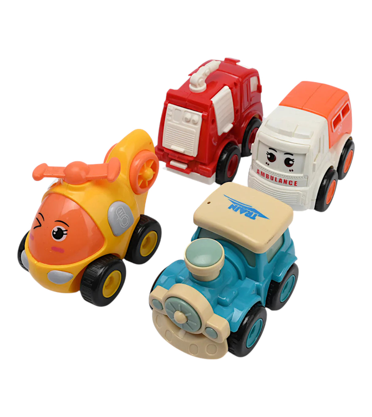 friction cars set 4pc bj667a