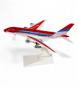 alloy plane model a380 with light & music sy8023