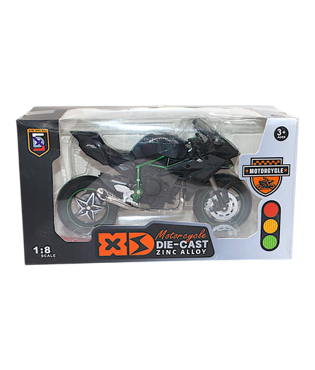die-cast metal bike model 1:24
