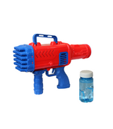colorful bubble gun 32holes 10"x6" 0818
