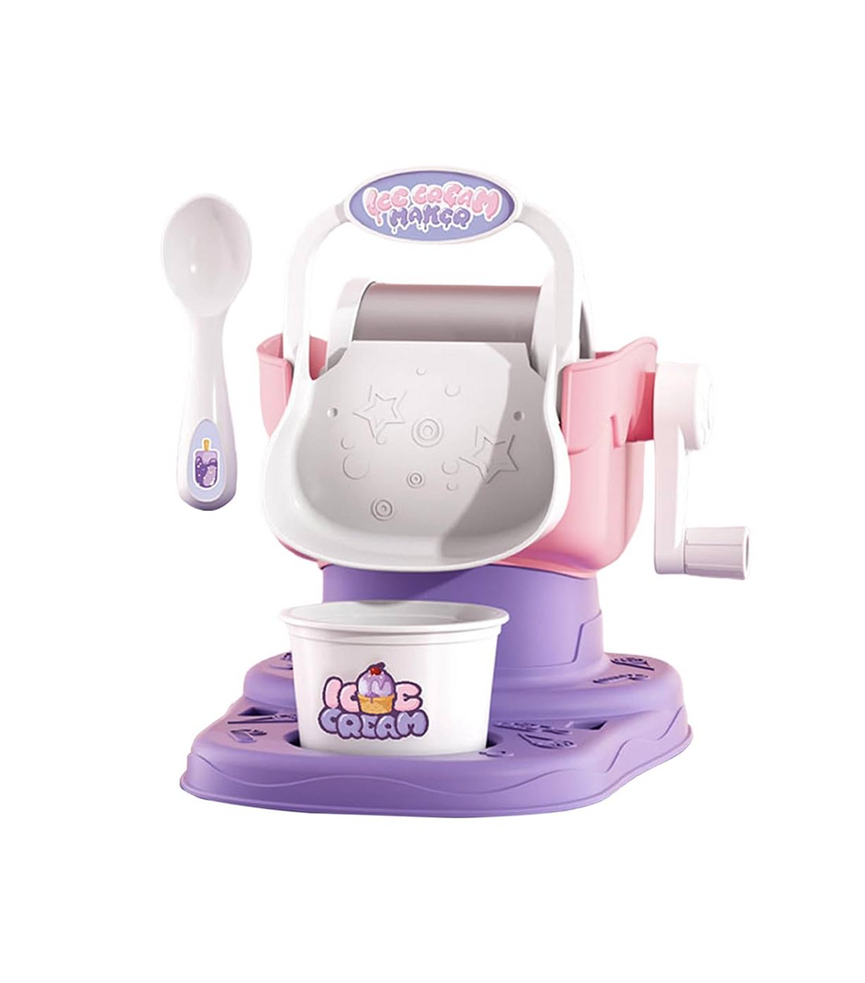 diy ice cream maker set 9"x6" zl-02a