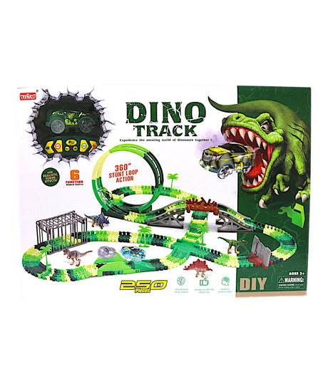 remote control diy dinosaur race track 250pc 186