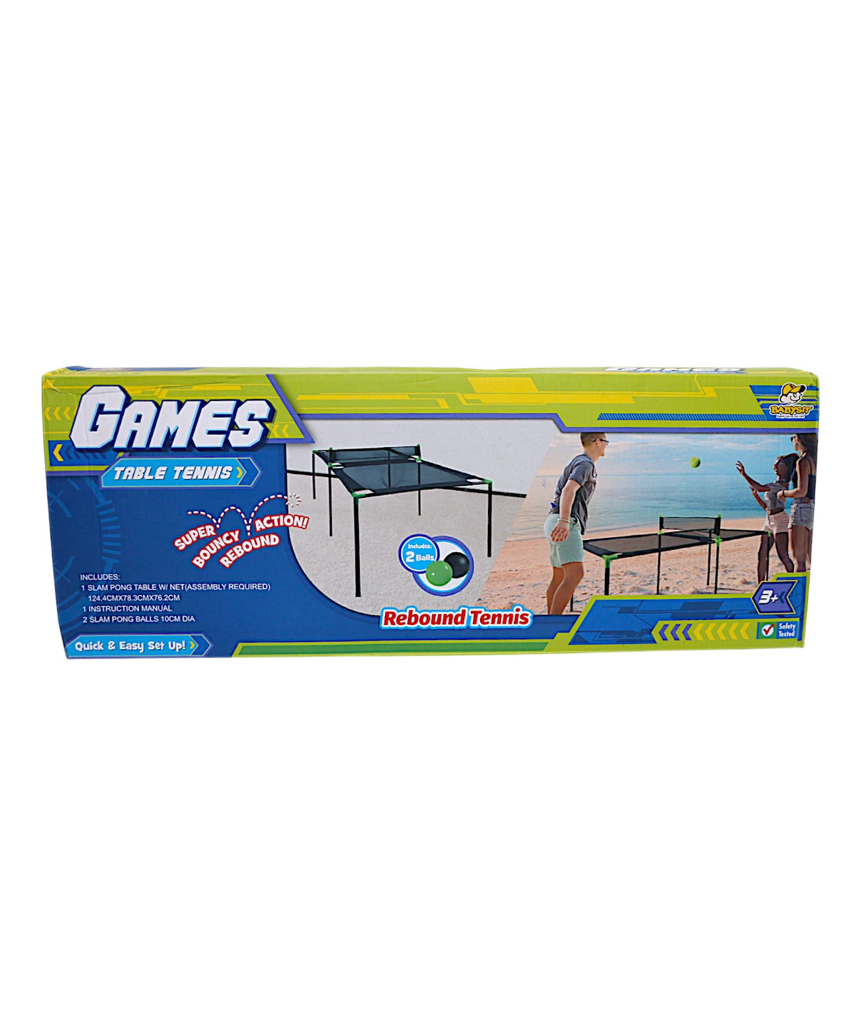 table tennis game with 2 balls j1309