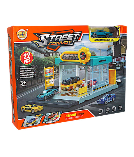storm convoy track set 22pcs mh-172