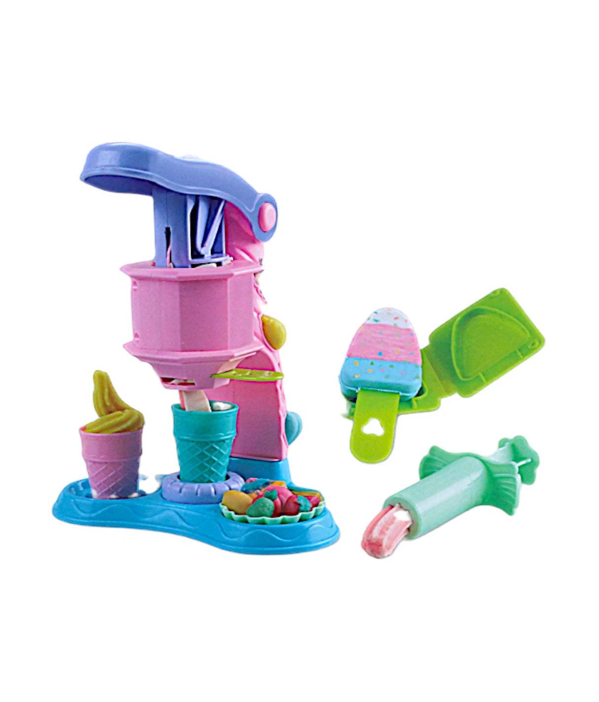 colored clay ice cream set with 12colors f018-269