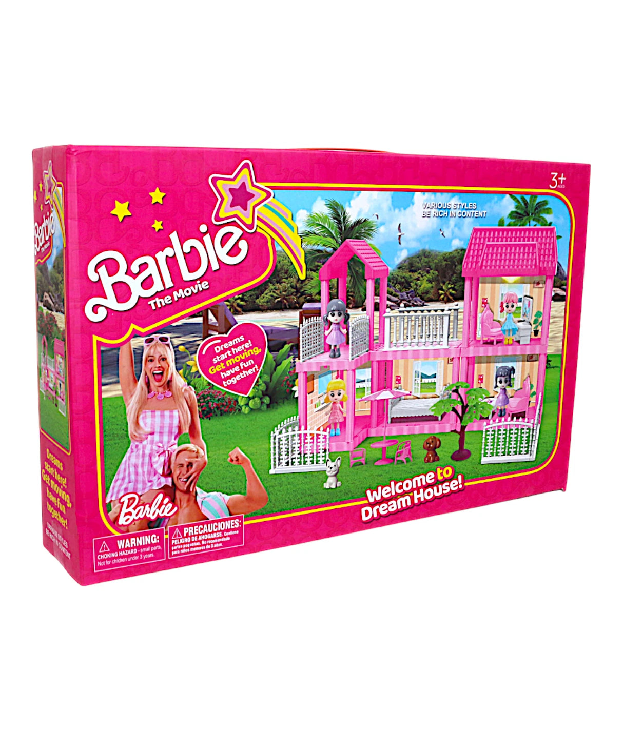 barbie doll house set 2e