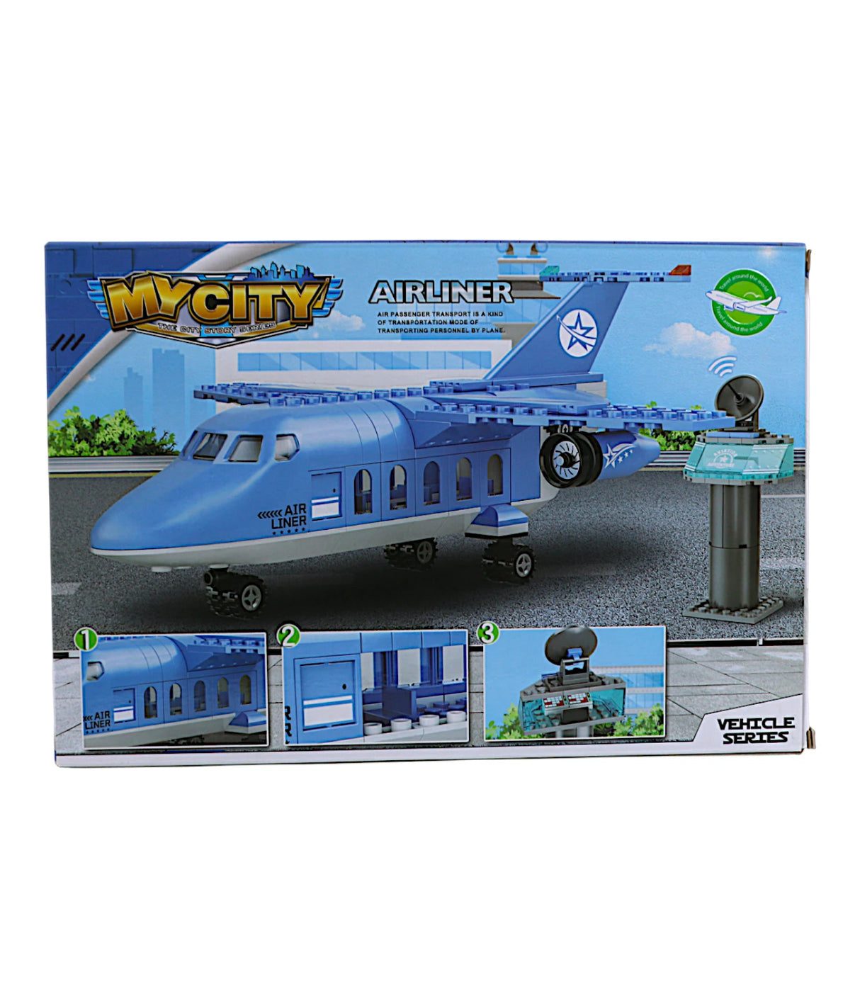 lego blocks airliner 152pc xj-855