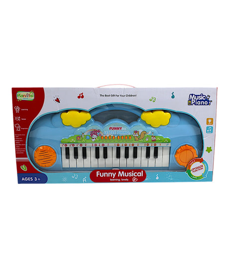 muscial piano 25keys with light hy691-e
