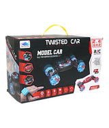 remote control twisted car with watch 2.4ghz 360 chargeable hs007-4b