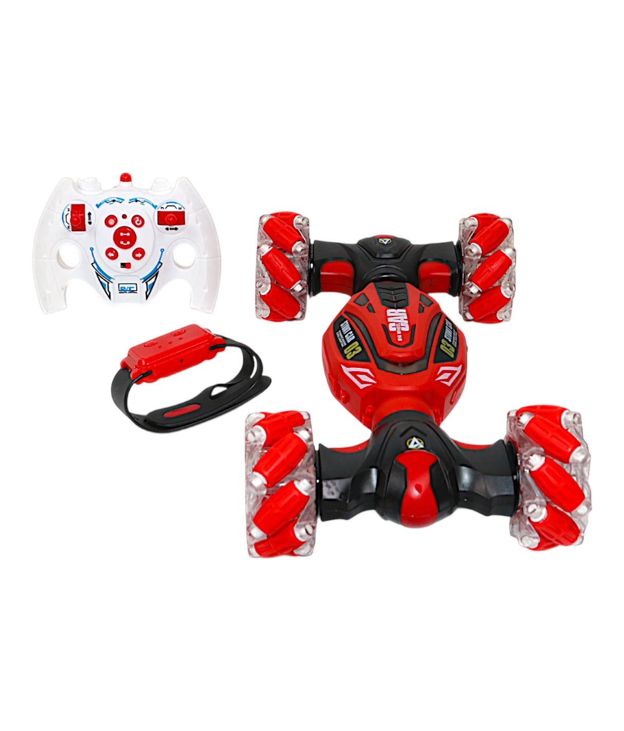 remote control twisted car with watch 2.4ghz 360 chargeable hs007-4b