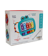 dinosaur xylophone 5keys with beads maze by302