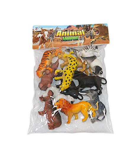 animal zoo set 12pcs 999c-8