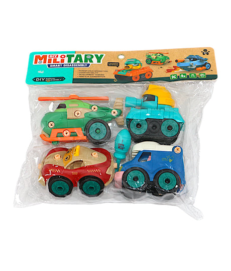 diy tool cars set 4pc t000