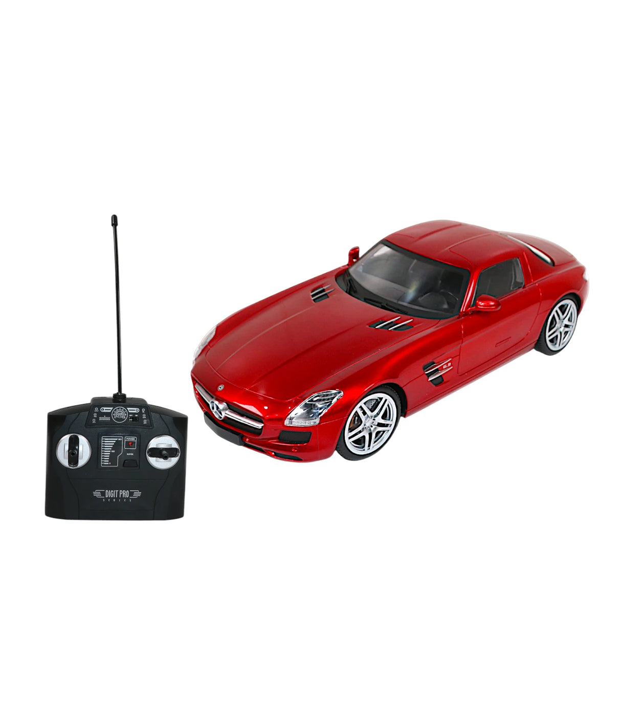 remote control car mercedes-benz sls amg 1:14 chargeable with usb 2024-c