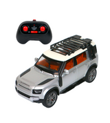 remote control die-cast metal car model defender 1:22 chargeable with spray & usb