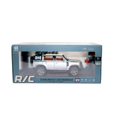 remote control die-cast metal car model defender 1:22 chargeable with spray & usb