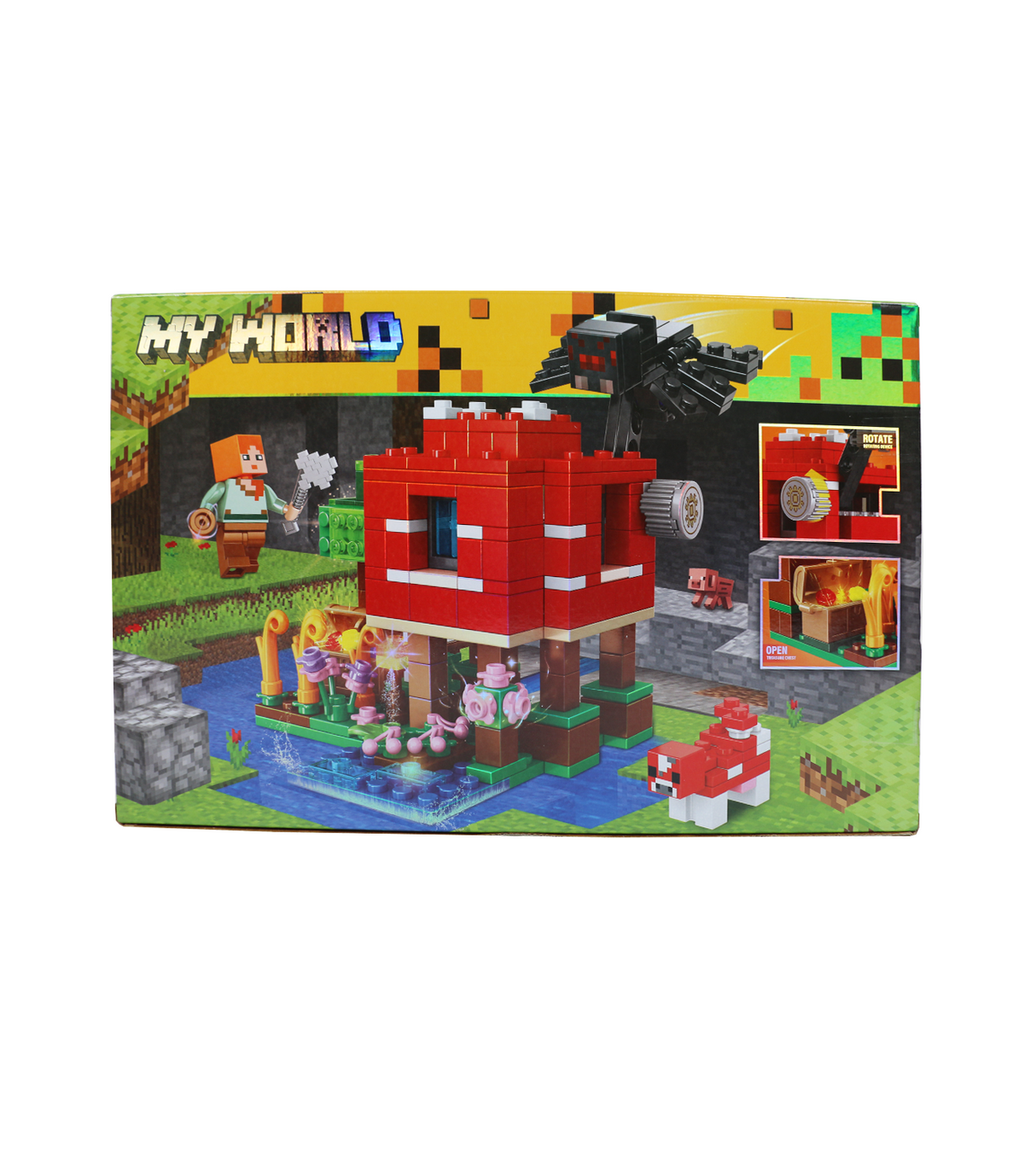 lego blocks minecraft 323pc