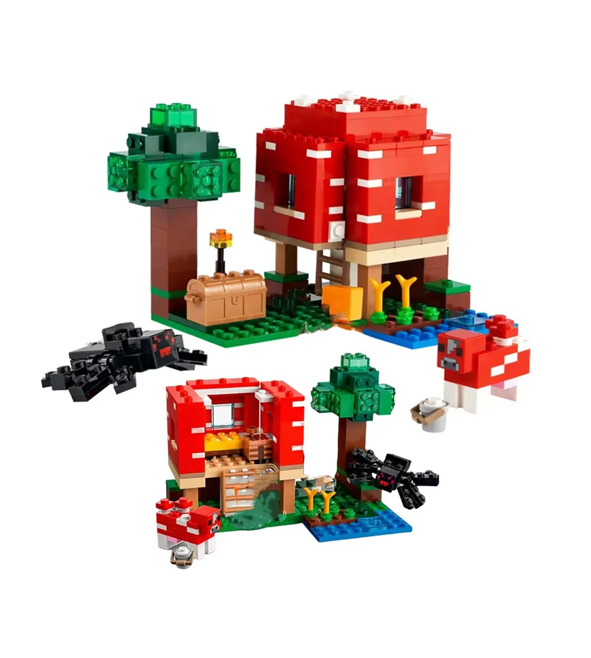 lego blocks minecraft 323pc