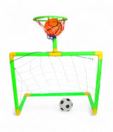 football + basketball 2in1 game set 22pc 010-32