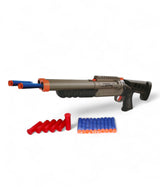 blast soft bullet shooting gun double tube