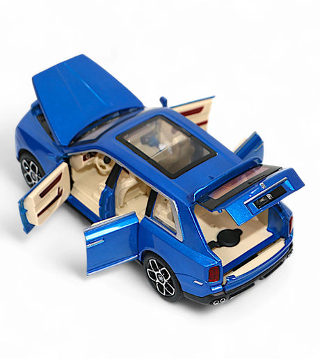 die-cast metal rolls royce cullinan 1:24 model with spray ,music & lights