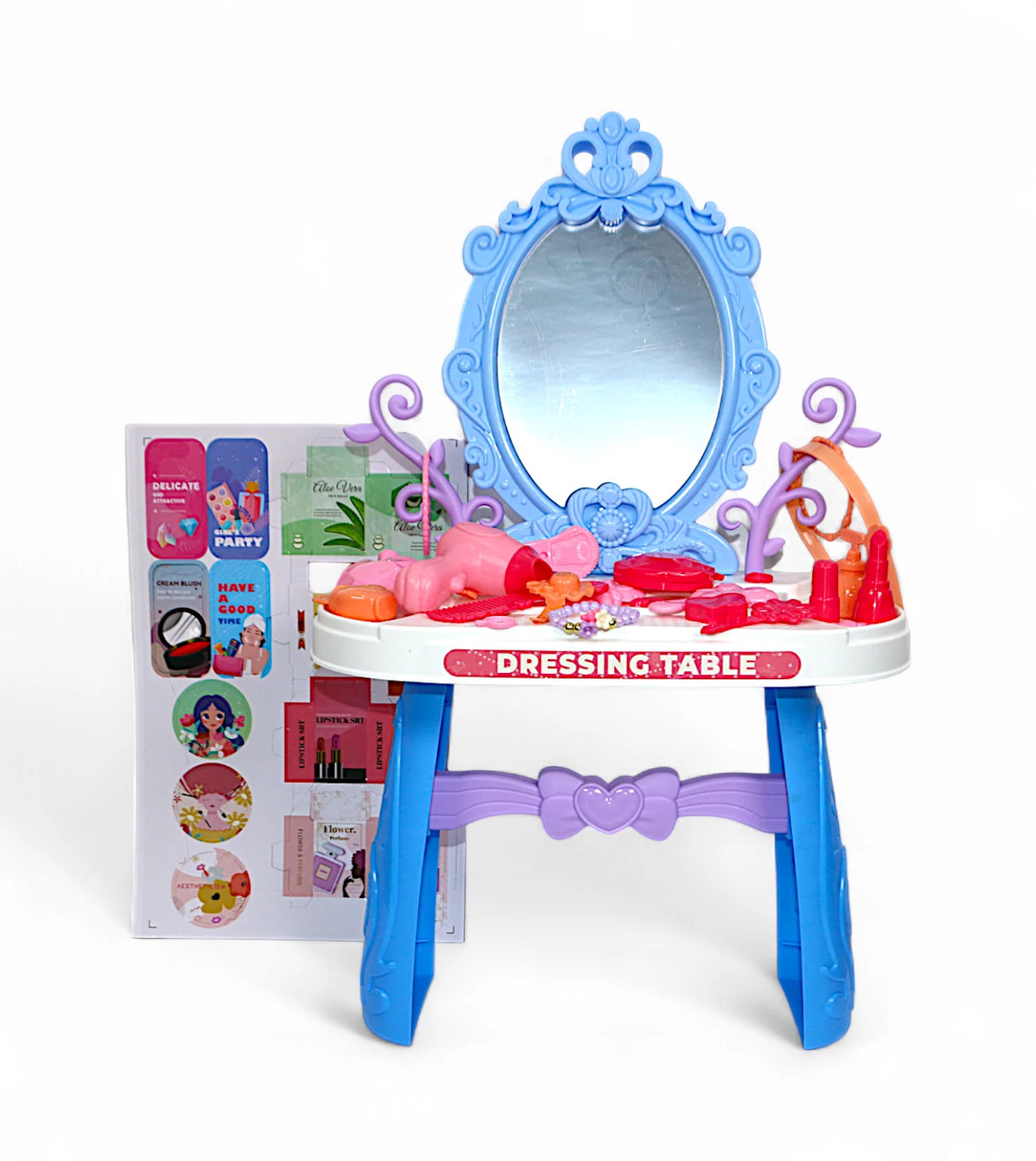 girl toy dressing table 46pcs