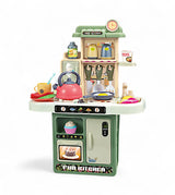 musical kitchen set 34pc 14x33x45cm 16862b