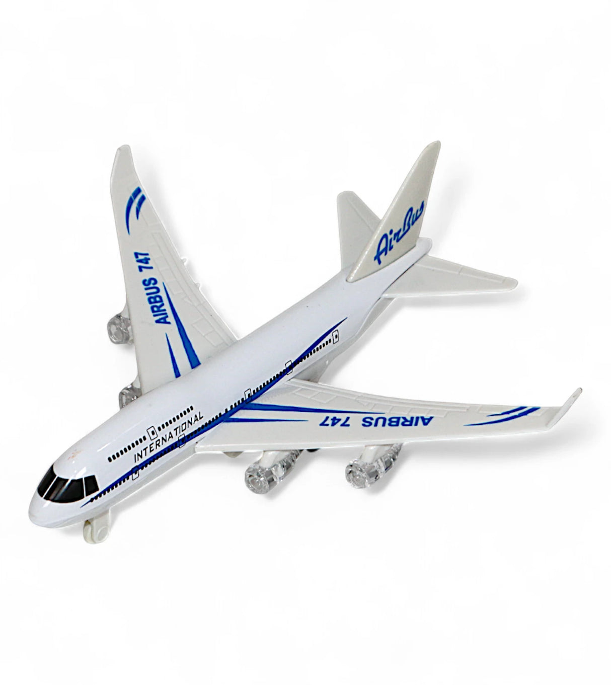 alloy plane with light & music 1:30 9801